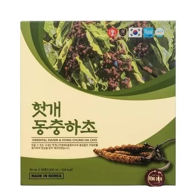 Mát Gan Đông Trùng Hộp 30 Gói